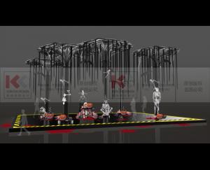 城西銀泰萬圣節(jié)主題美陳方案——暗黑萬圣節(jié)